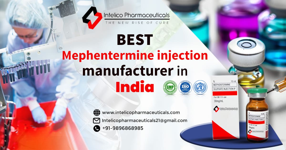 Mephentermine injection manufacturer in India